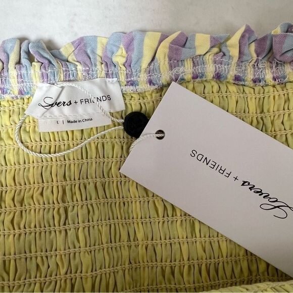 NWT Revolve x Lovers & Friends Josephine Top in Springtime Lavender | size L - Picture 8 of 11